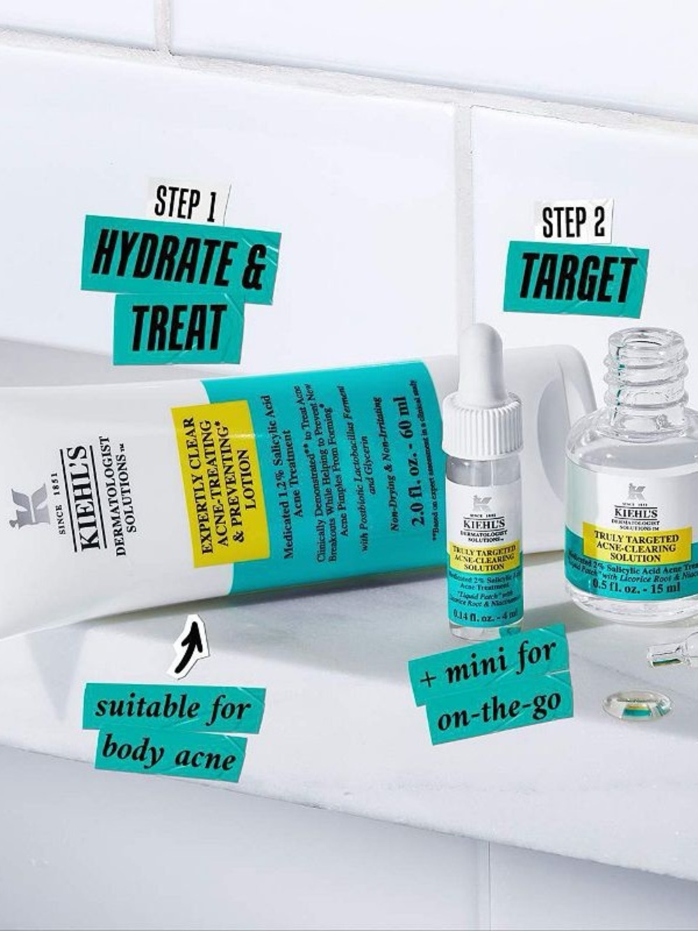 Kiehl's Ditch the Zituation- Acne Kit NWT - Picture 8 of 11